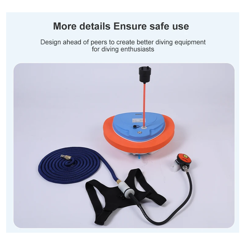 Ventilador de buceo Z270 Z500, equipo de snorkel de buceo recargable portátil impermeable con regulador de respiración de buceo