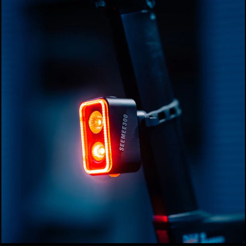 Luz trasera inteligente Magicshine SEEMEE300 Luz trasera multidireccional warsafe IPX6 resistente al agua SEEMEE 300