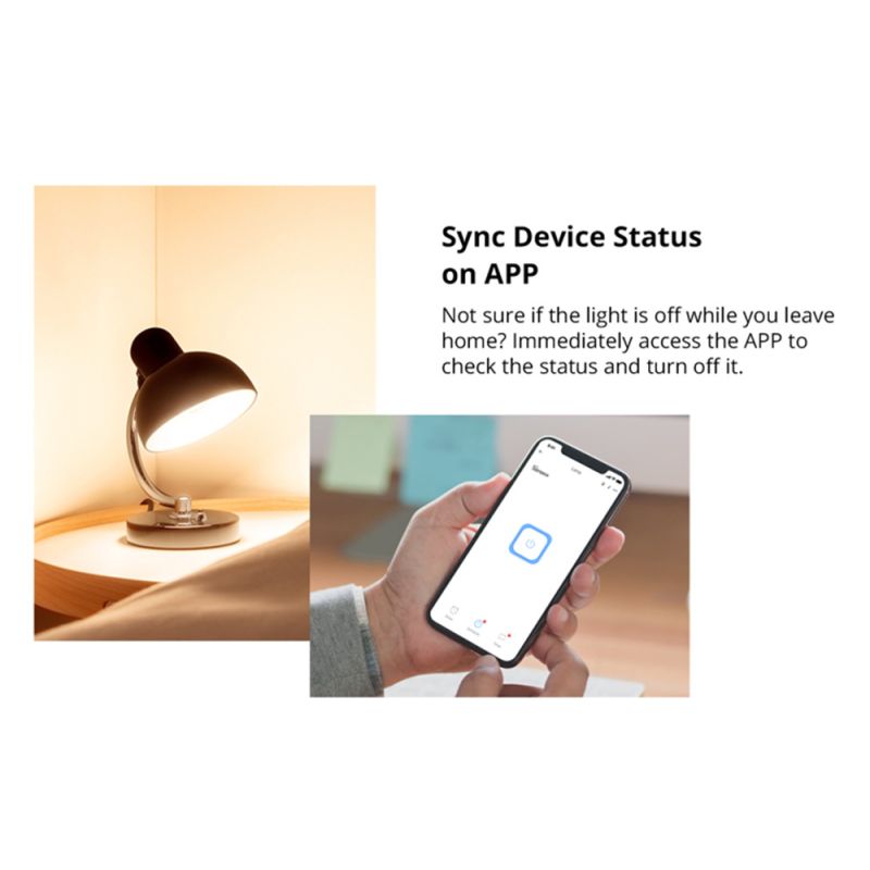 SONOFF-Módulo de interruptor Wifi R2 básico, temporizador de interruptor Wifi Universal, interruptor de luz inteligente Wifi DIY para trabajo en casa inteligente con Alexa