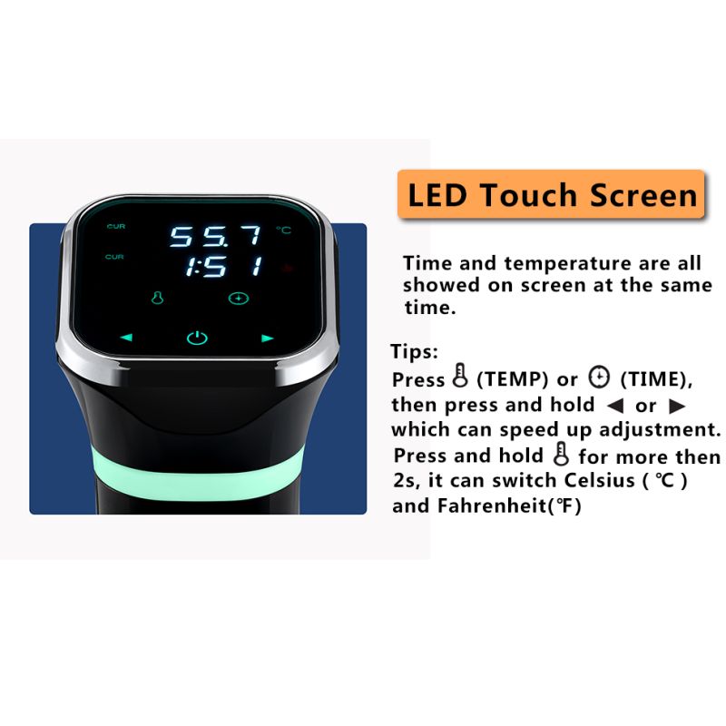 Cocina de precisión con máquina Sous Vide