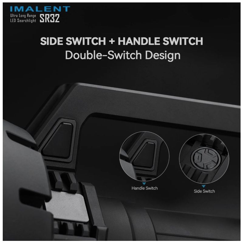 Linterna potente IMALENT SR32 de 120000 lúmenes