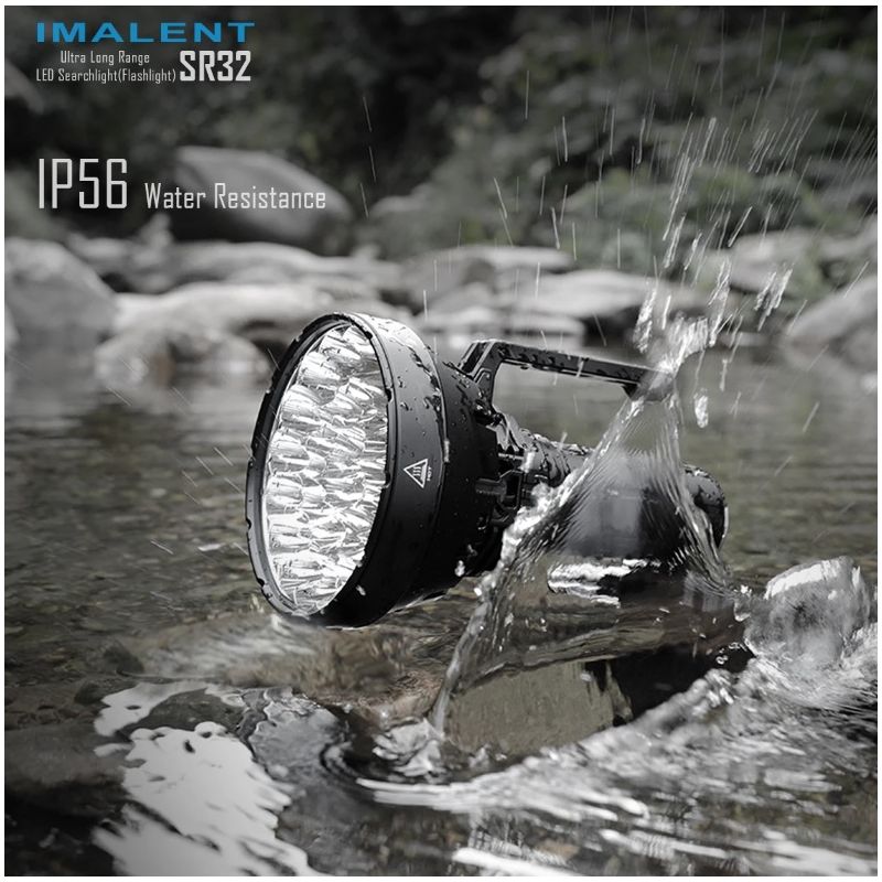 Linterna potente IMALENT SR32 de 120000 lúmenes