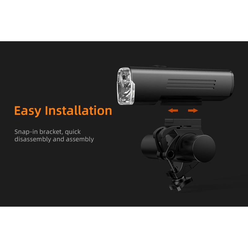 SUPERFIRE BL12 1300LM bicicleta luz delantera USB recargable 4800mAh LED faro bicicleta lámpara ciclismo