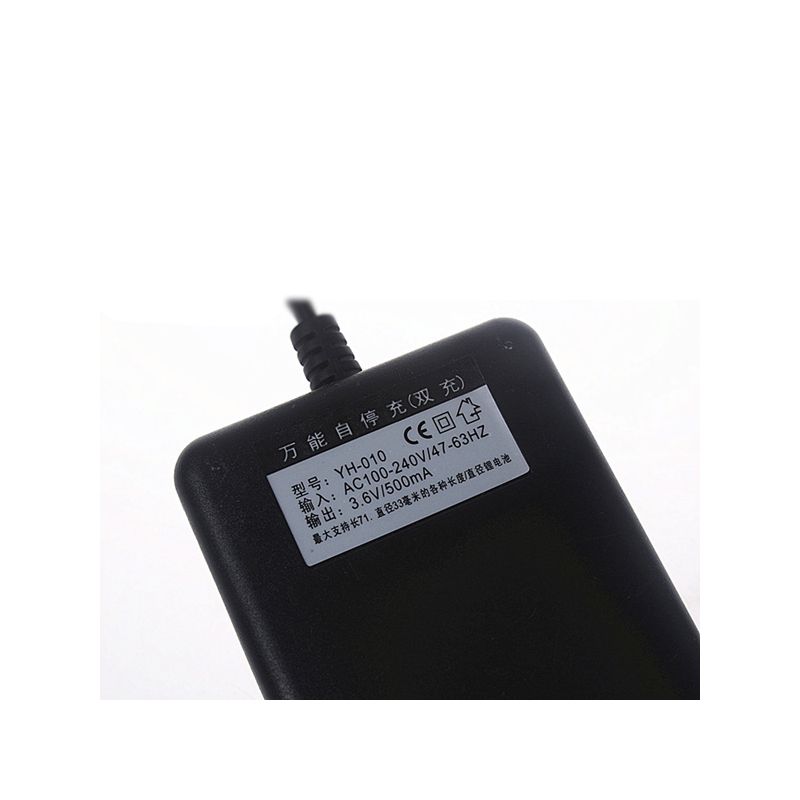 Cargador de batería para dobles 18650/26650 baterías recargables (AC 100 ~ 240V)
