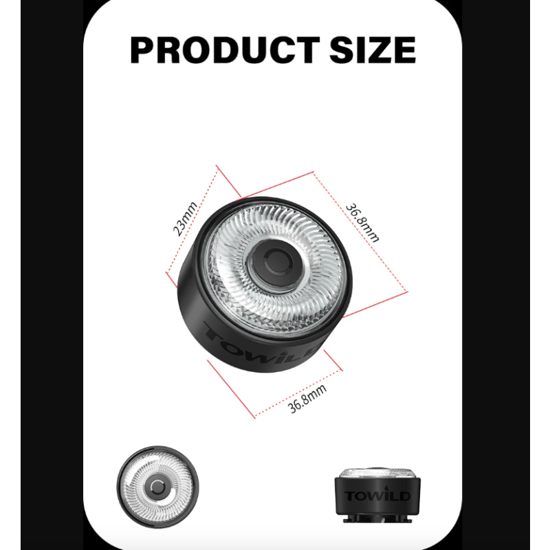 Luz trasera LED para bicicleta TOWILD TL03Pro