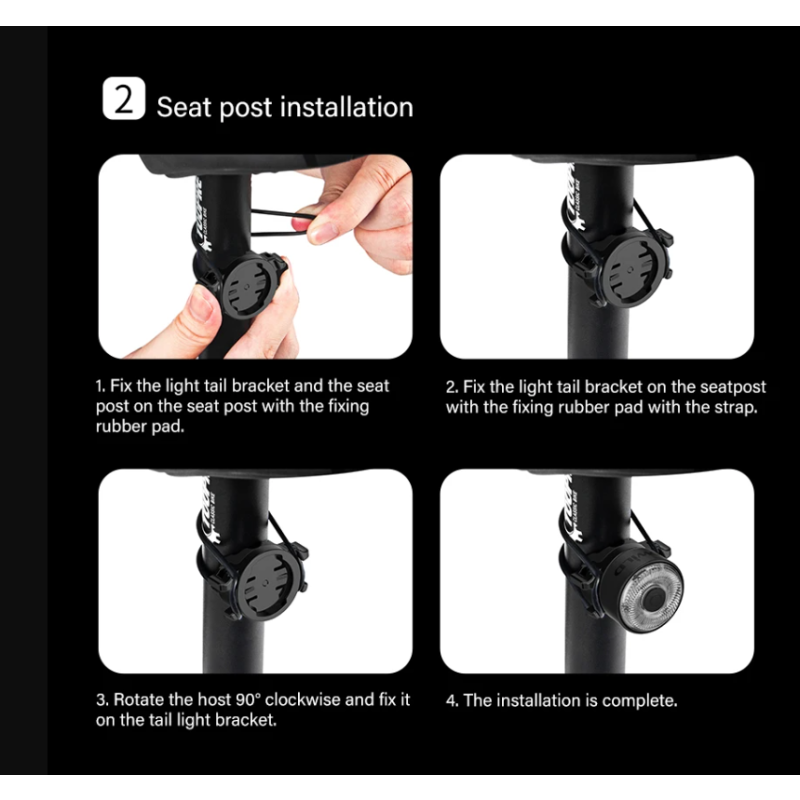 Luz trasera LED para bicicleta TOWILD TL03Pro