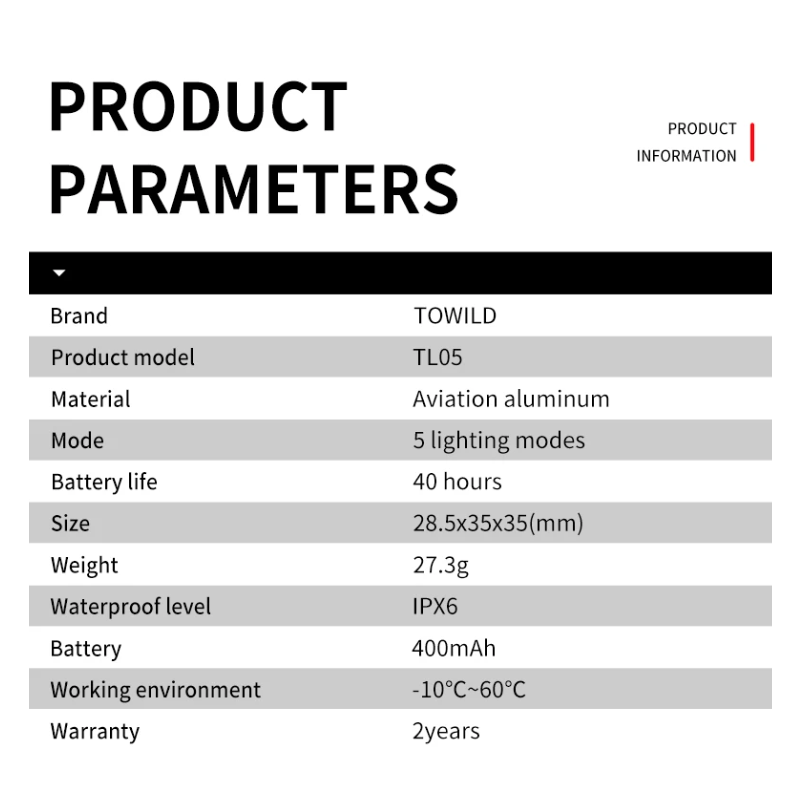 Luz trasera inteligente para bicicleta TOWILD TL05 con sensor de freno automático, IPX6, resistente al agua, carga USB, luz LED para ciclismo, luz trasera de advertencia