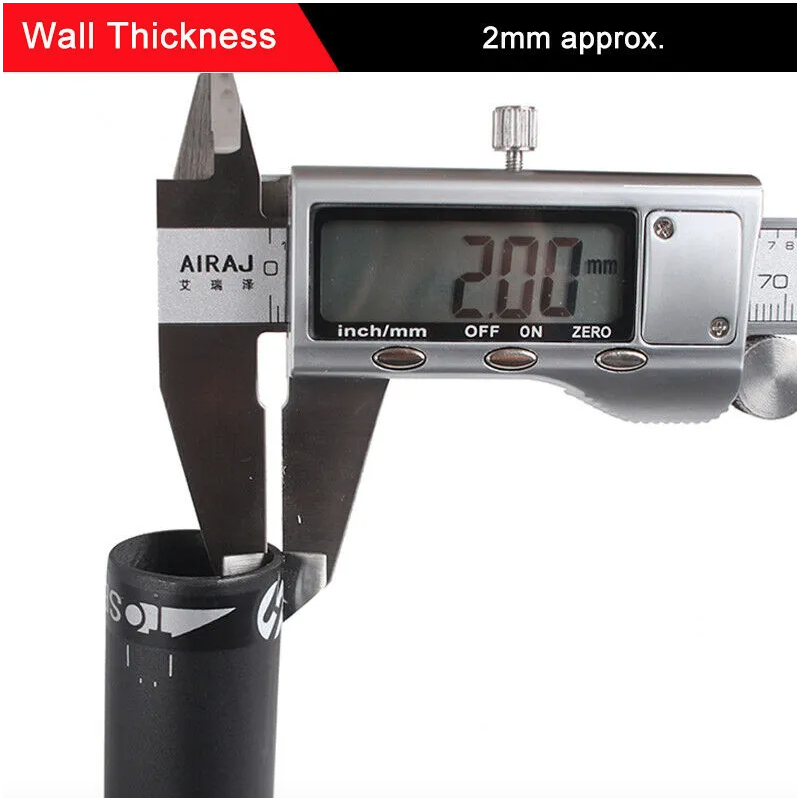 Manillar totalmente de carbono TOSEEK 400-440mm31,8mm Manillar de bicicleta de carretera sin rosca integrado carreras Drop Bikes Bar accesorios de bicicleta