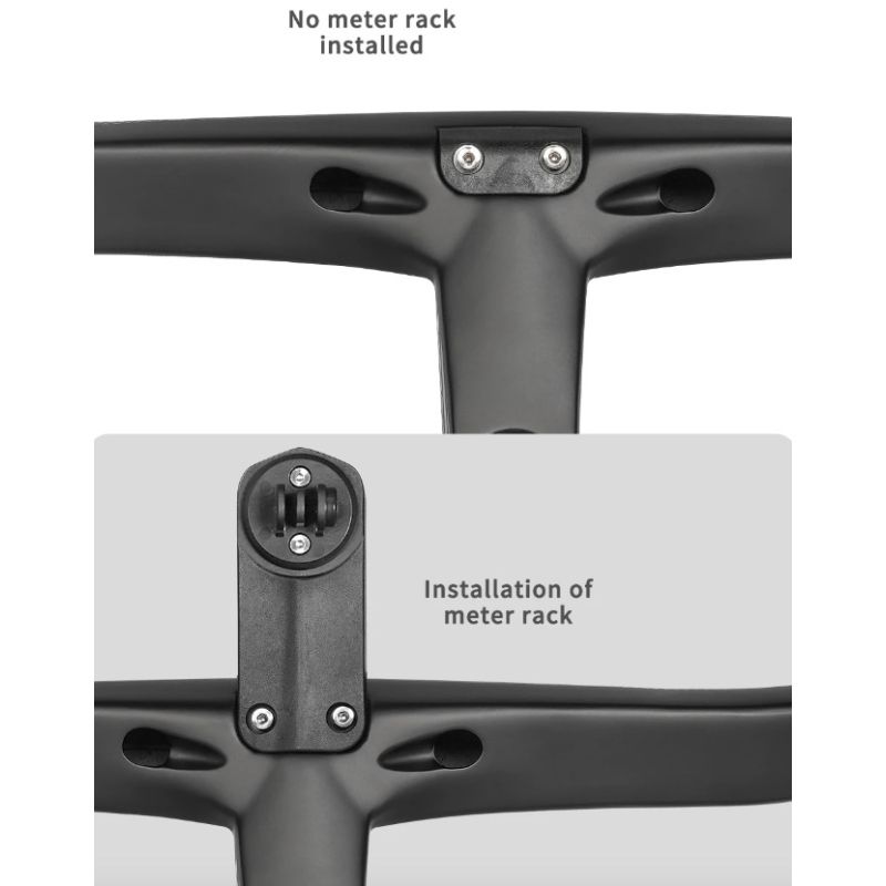 TOSEEK TR5500 bicicleta de carretera vástago de fibra de carbono integrado manillar de bicicleta ultraligero 28,6mm accesorios de piezas de ciclismo