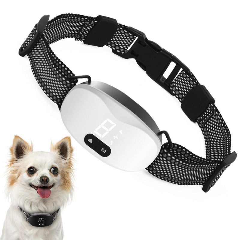 Collar automático antiladridos para perros, tapón de ladridos recargable, eficaz para dejar de ladrar, Collar impermeable IP67 para perros