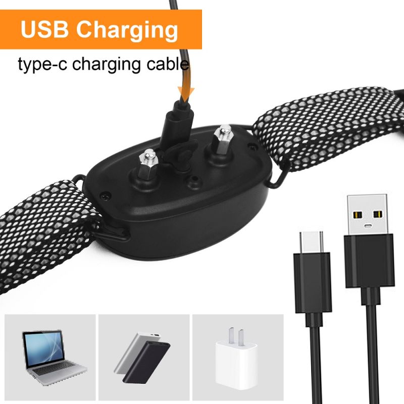 Collar automático antiladridos para perros, tapón de ladridos recargable, eficaz para dejar de ladrar, Collar impermeable IP67 para perros