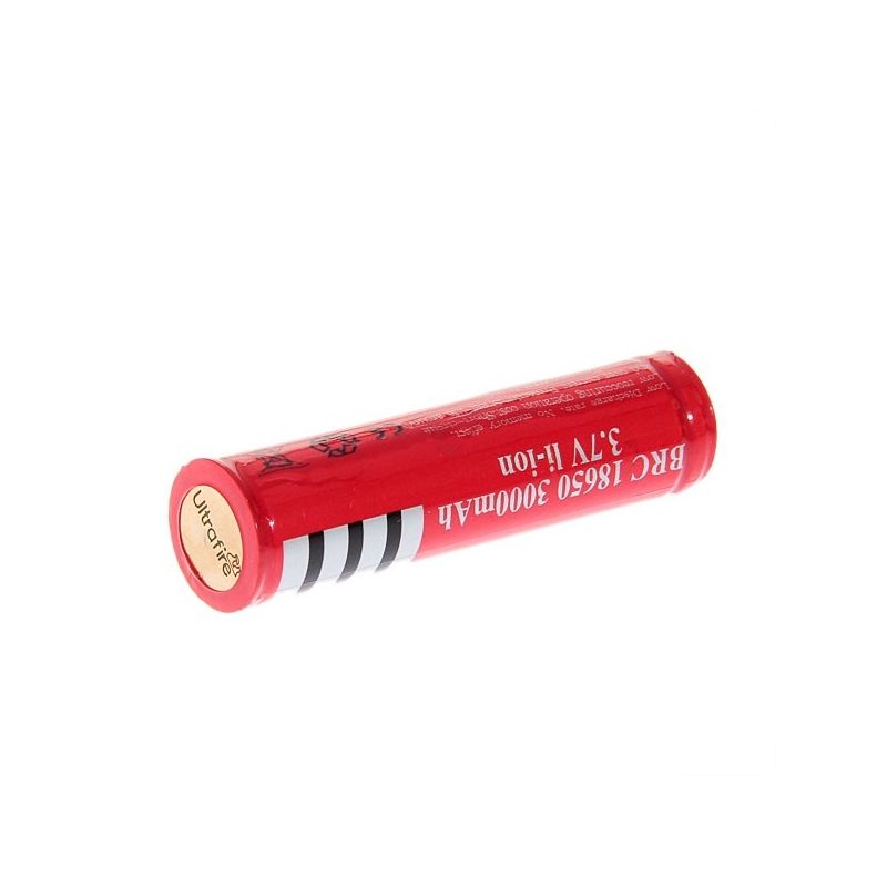  UltraFire 18650 3.7V 3000mAh Batería recargable de iones de litio protegida