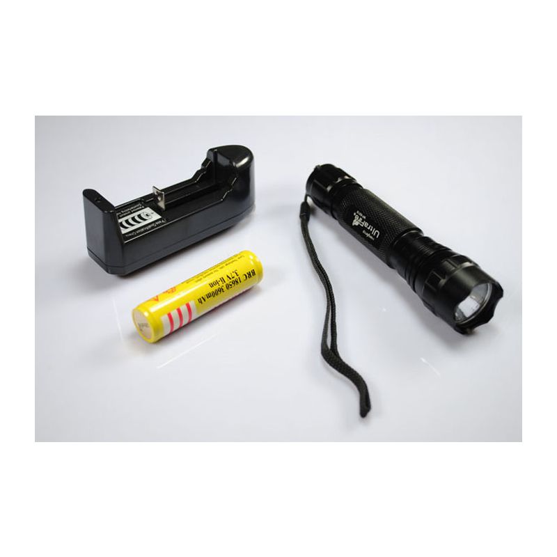 Linterna LED UltraFire WF-501B XML U2 LED  18650 Batería  Cargador