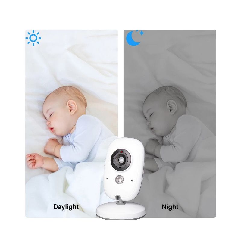 VB603 Video Baby Monitor 2.4G Madre Niños Audio bidireccional Cámaras de vigilancia de visión nocturna