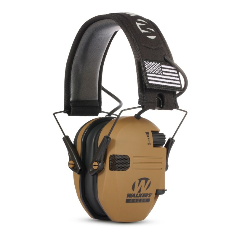 Walkers razor Orejeras Auriculares activos para disparar Protección auditiva electrónica Protección auditiva Reducción de ruido auriculares de caza activos