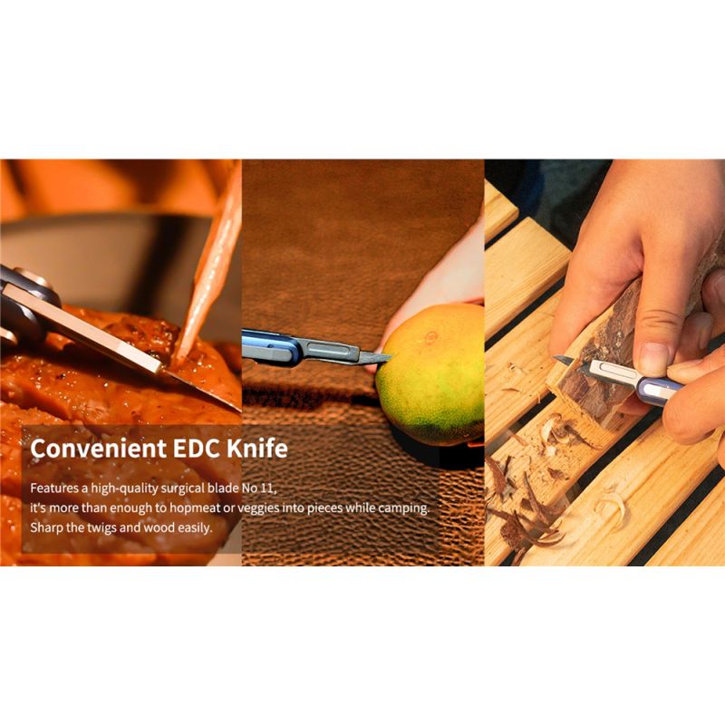 Pluma de luz multifuncional Wuben E62: la mejor pluma LED EDC con linterna