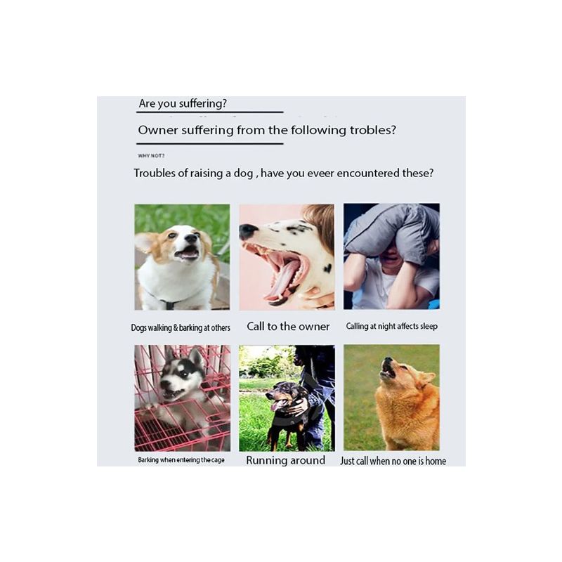 Cerca electrónica inalámbrica para mascotas, dispositivo de entrenamiento para perros inteligentes, Colla de descarga eléctrica antipérdida y antiladridos