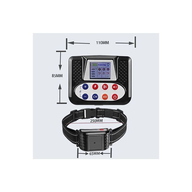 Cerca electrónica inalámbrica para mascotas, dispositivo de entrenamiento para perros inteligentes, Colla de descarga eléctrica antipérdida y antiladridos