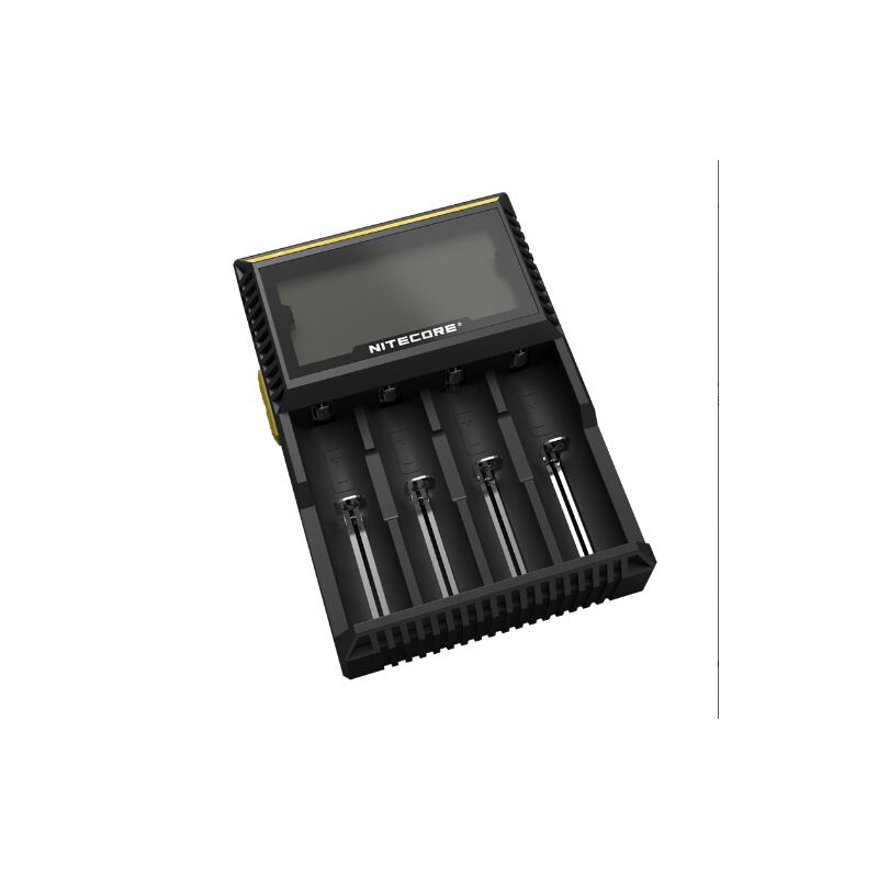 Nitecore D4 Digicharger LCD Mostrar batería Nitecore Charger Intelligent 2.0 Fit Li-Ion 18650 14500 16340 26650