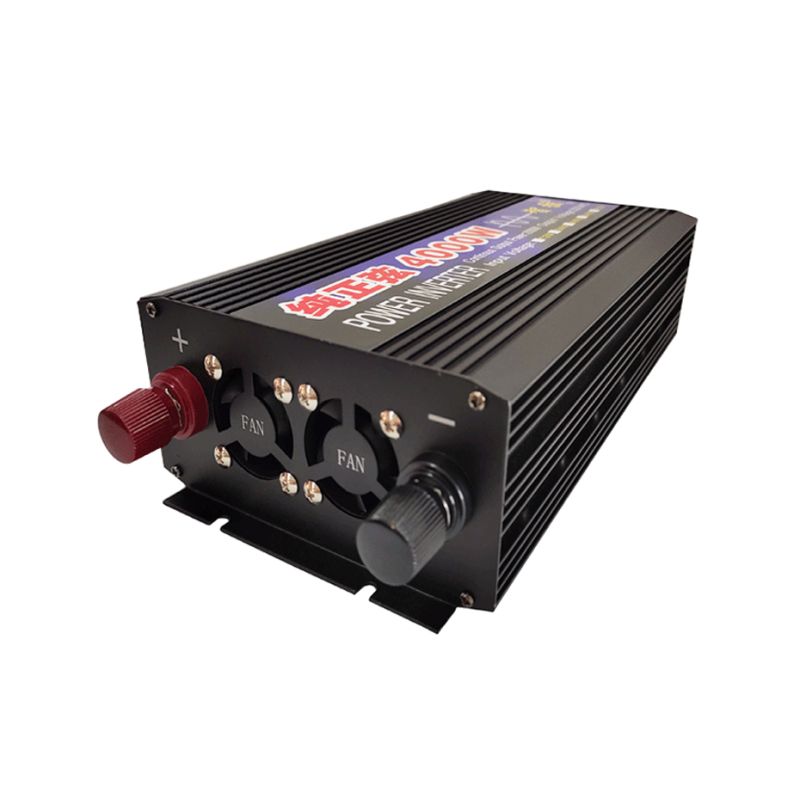 Inversor de onda sinusoidal pura 2000W 3000W 4000W Inversores de energía solar para automóviles con pantalla LED DC 12V 24V a AC 220V Convertidor de voltaje