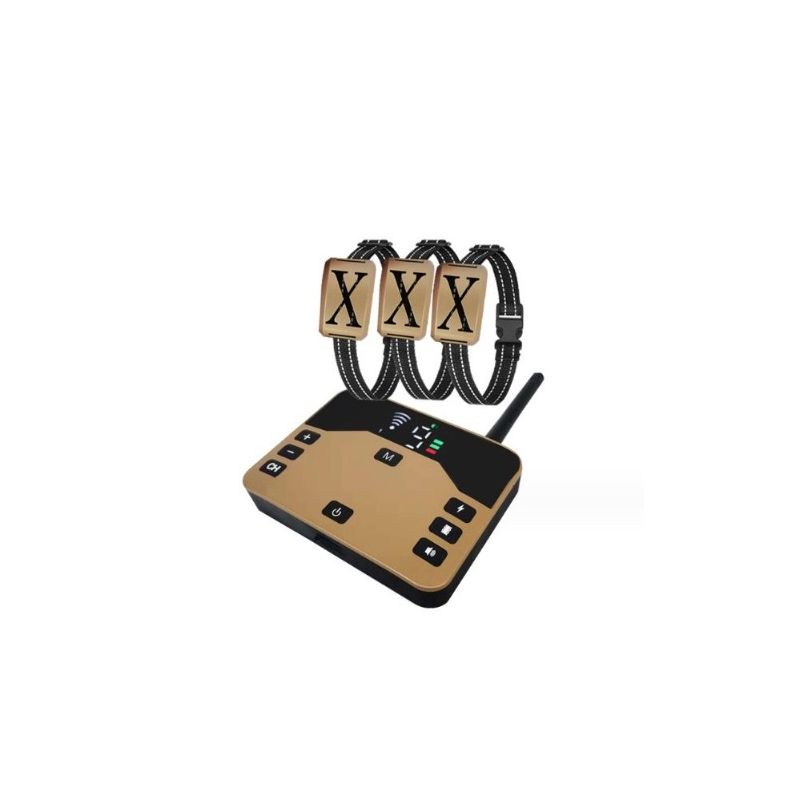 Cerca electrónica inalámbrica para mascotas y collar de entrenamiento para perros con descarga eléctrica