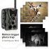 Cámaras móviles celulares de la caza de la visión nocturna de la cámara 20MP 1080P de la fauna del rastro de HC801M 2G MMS SMS SMTP