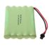 Batería recargable de 12 V AA, 1800 mAh, Ni-MH, con enchufe SM grande