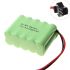 Batería recargable con enchufe SM Ni-MH de 12 V AA y 1800 mAh