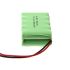 Batería recargable con enchufe SM Ni-MH de 12 V AA y 1800 mAh