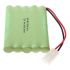 Batería recargable de Ni-MH de 12 V AA y 1800 mAh
