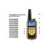 800m Electric Dog Collan Colllar PET control remoto impermeable recargable con pantalla LCD para todos los collares de tope de corteza