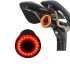 Xlite100 Intelligent Bike Tail Light USB Smart Bicycle Freno Trasero Luz de seguridad Linterna de advertencia visual