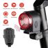 ANTUSI A8 Bicicleta de carretera Bloqueo de alarma antirrobo Freno automático Luz trasera de ciclismo Control remoto Luz trasera de bicicleta MTB Timbre inalámbrico