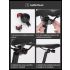 ROCKBROS Q5 Bicicleta Inteligente Auto Freno Detección Luz IPx6 Impermeable LED Carga Ciclismo Luz trasera Bicicleta Luz trasera
