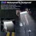 Luz delantera para bicicleta NITEBEAM, 10 000 lúmenes, 10 000 mAh, resistente al agua, carga USB, para ciclismo de montaña o carretera