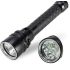 Impermeable 100m Diving 6000lm Linterna subacuática 3 x XML T6 LED Brillo de la luz Durable