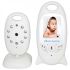 VB601 2.4G Video inalámbrico Monitor de bebé de 2,0 pulgadas Cámara de seguridad de color 2 vías Talk Nightvision IR LED Monitoreo de temperatura con 8 canciones de lullaby