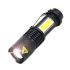 SK68 XML-Q5  COB LED Portátil Mini Zoom Flashlight