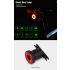 Xlite100 Intelligent Bike Tail Light USB Smart Bicycle Freno Trasero Luz de seguridad Linterna de advertencia visual
