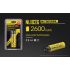 Nitecore 18650 NL1826 2600 3.7V 9.6WH Batería recargable de iones de litio