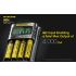 Nitecore UMS4 Intelligent USB Four-Slot Superd Charger para 18650/21700/26650/20700/18350/15340 (RCR123) / 14500/10440 baterías