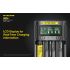 Nitecore UMS4 Intelligent USB Four-Slot Superd Charger para 18650/21700/26650/20700/18350/15340 (RCR123) / 14500/10440 baterías