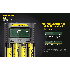 Nitecore UMS4 Intelligent USB Four-Slot Superd Charger para 18650/21700/26650/20700/18350/15340 (RCR123) / 14500/10440 baterías