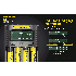 Nitecore UMS4 Intelligent USB Four-Slot Superd Charger para 18650/21700/26650/20700/18350/15340 (RCR123) / 14500/10440 baterías
