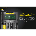 Nitecore UMS4 Intelligent USB Four-Slot Superd Charger para 18650/21700/26650/20700/18350/15340 (RCR123) / 14500/10440 baterías