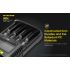 Nitecore UMS4 Intelligent USB Four-Slot Superd Charger para 18650/21700/26650/20700/18350/15340 (RCR123) / 14500/10440 baterías