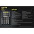 Nitecore UMS4 Intelligent USB Four-Slot Superd Charger para 18650/21700/26650/20700/18350/15340 (RCR123) / 14500/10440 baterías