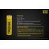 Nitecore 18650 NL1835 3500 3.6V 12.6WH Batería recargable de iones de litio