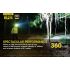 Nitecore NU25 XP-G2 S3 LED 360 Lumens LED Faro recargable