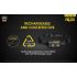 Nitecore NU25 XP-G2 S3 LED 360 Lumens LED Faro recargable